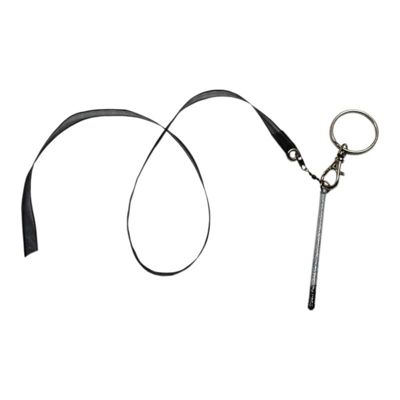 PAS - 00374 - Porta-Chaves fita Pastorelli - Cor preto