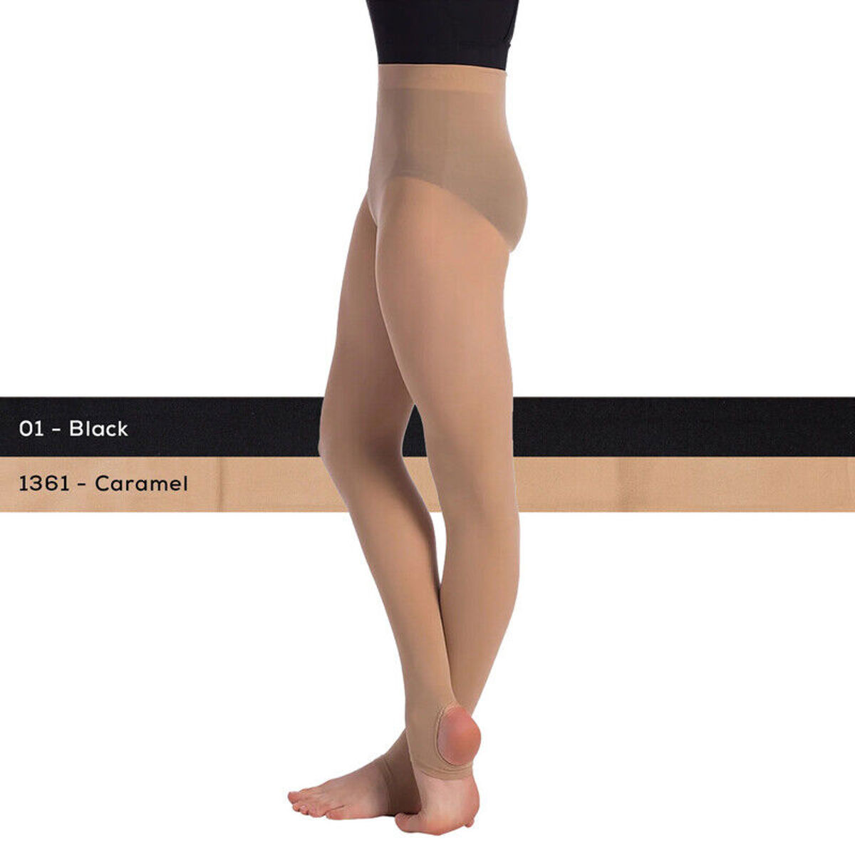 SD - TS78 - Collants de rítmica sem pé - Cor light sultan - T. adulto L/XL