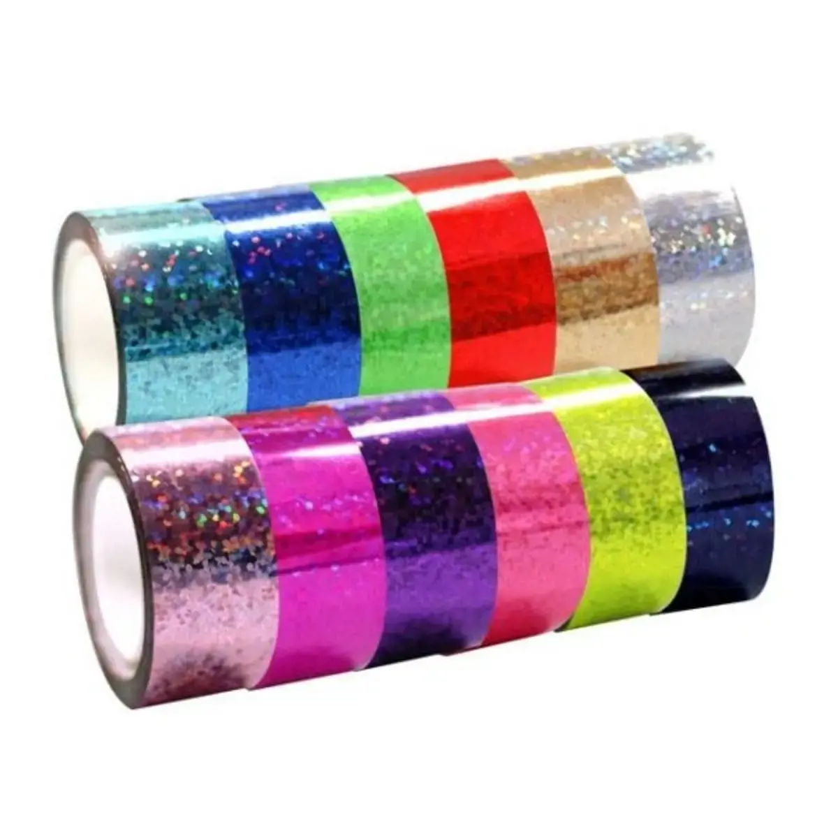 PAS - ADESIVO- 00254 - Glitter Rosa