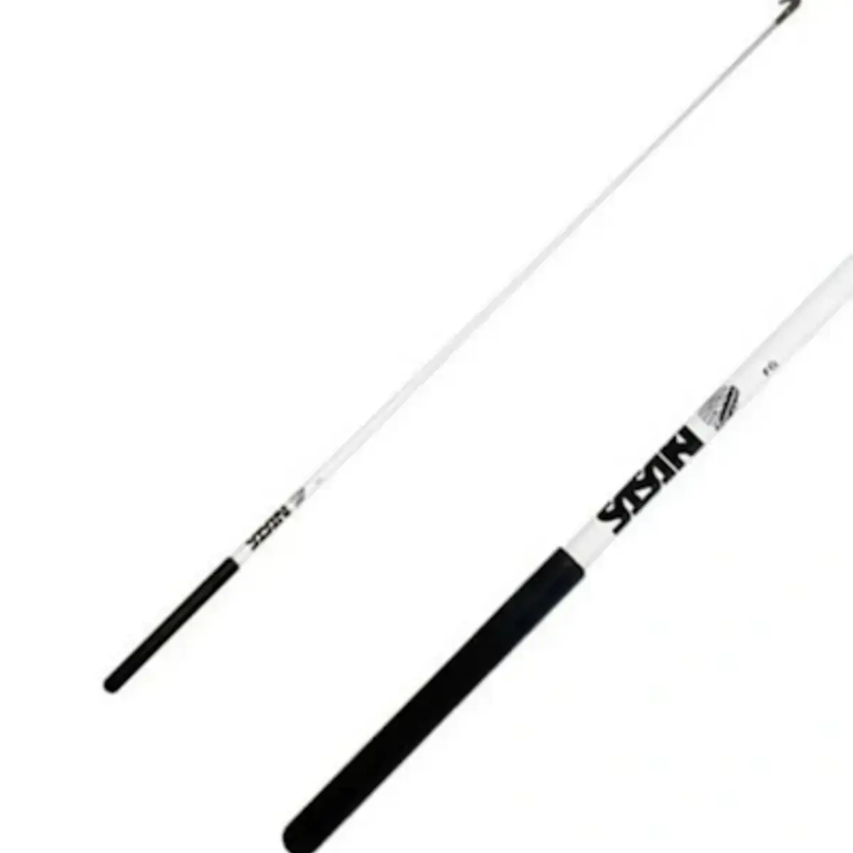 SAS - M781 W - Bastão de ginástica rítmica de competição Sasaki- Cor branco com grip preto